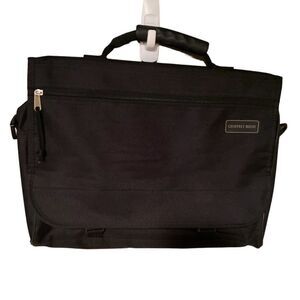 Geoffrey Beene Black Laptop Bag
